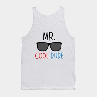 Mr. cool dude print. Tank Top